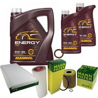 Inspektionspaket 7L Energy 5W-30 FüR Bmw X5 E53 3.0D Land Rover Range Lm 3.0 D