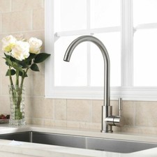 VAPSINT 360 Degree Swivel Good Valued Modern Hot Cold Mixer Stainless Steel