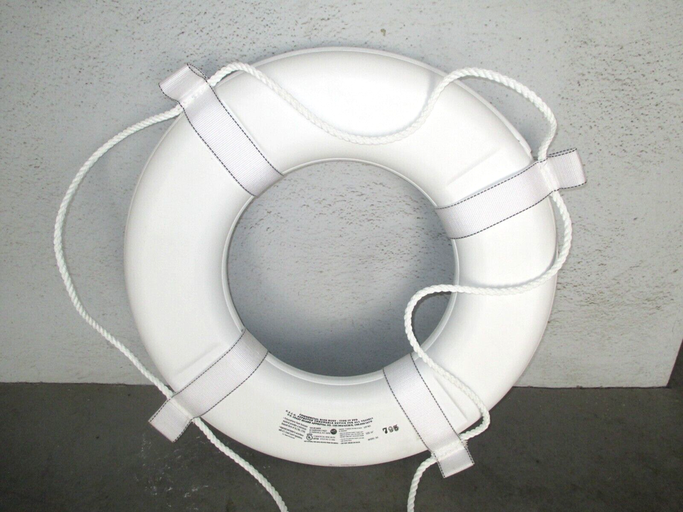 TAYLORMADE US COAST GUARD APPROVED 24" BUOY LIFE RING 361 THROWABLE