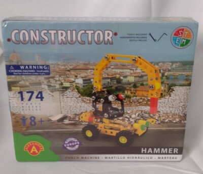 Alexander Toys Constructor ''Hammer The Punch Machine''  #1646  174pcs.
