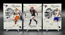 2024 Panini Prestige Falcons Lot BIJAN ROBINSON + ORHORHORO & TRICE Rookie RC