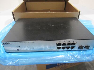 D-Link, DGS-1210-10P, Web Smart Switch, New