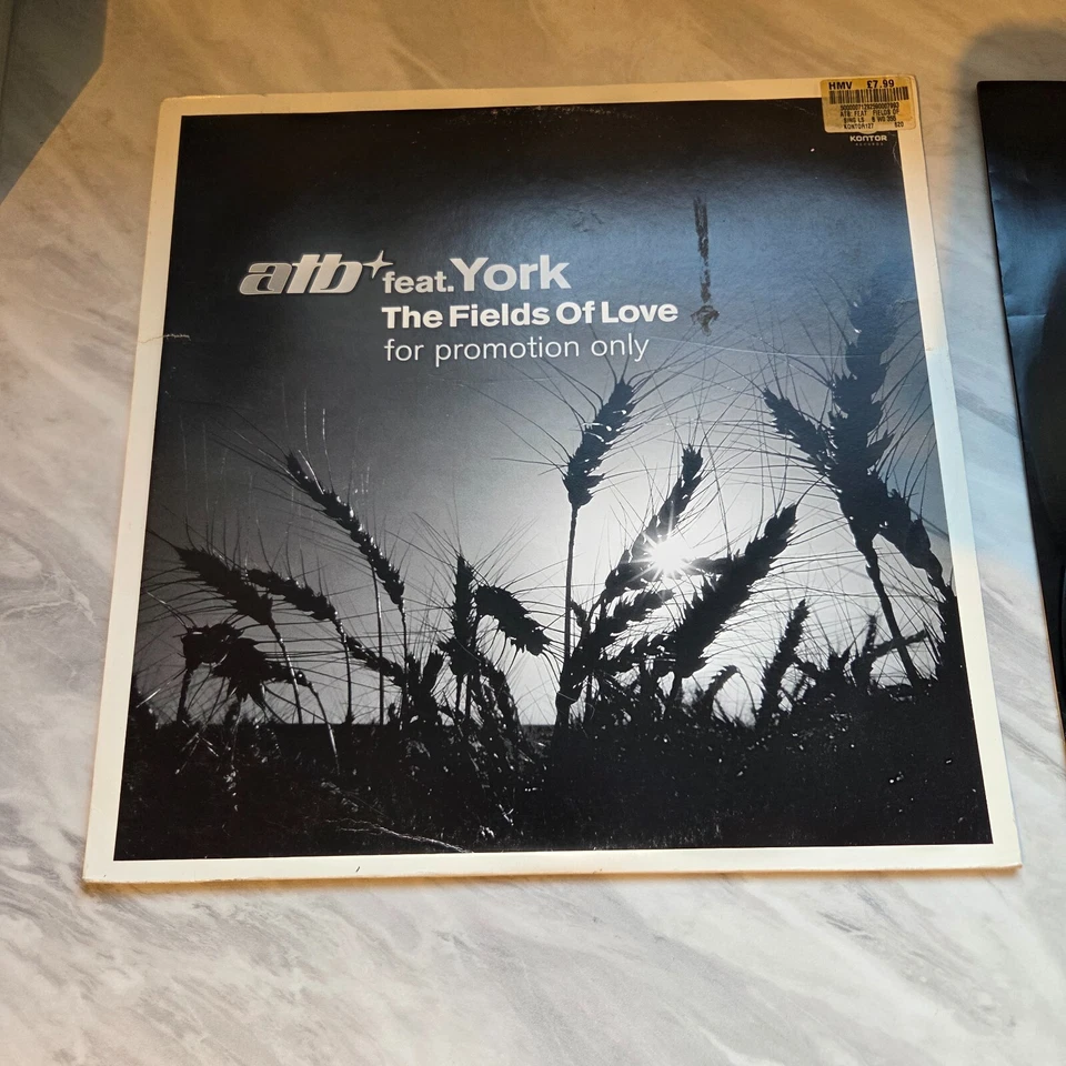 ATB ft York - The Fields Of Love 12" Vinyl Record - RARE FIND CLASSIC TRANCE - Image 2 of 4