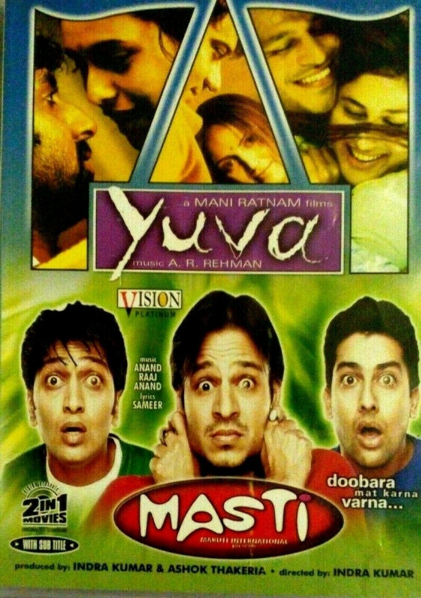 Yuva Masti (DVD-2004,1-Disc) 0/ALL Ajay [TWO