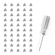 M.2 NVME SSD Screws Kit, 50pcs M.2 NVME Mounting Screws for M.2 NVME SSD Moun...