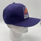VINTAGE Phoenix Suns Hat Cap Snapback Purple Adjustable Adult NBA Basketball 90s — photo 2