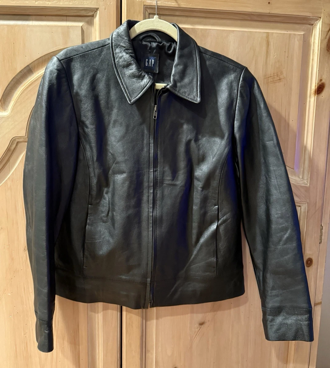 Gap Leather Outer Shell Coats, Jackets & Vests for Women for sale