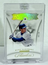 ⚾Ryne Sandberg 2018 Panini Flawless Nicknames 