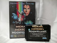 Sega Genesis Michael Jackson's Moonwalker Video Game