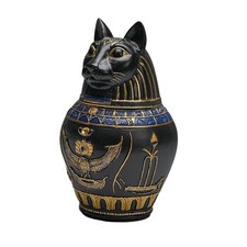 Pet Urn Keepsake Storage Canopic Jar Statue Desktop Decor Decorative Sculpture
