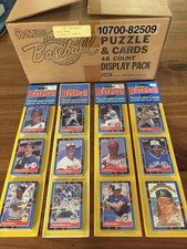 1988 Donruss Baseball Blister 48 Rack Packs Lot Unopened 75 card packs VTG