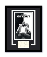 Get Out Jordan Peele Autographed Signed 11x14 Framed Photo Horror ACOA