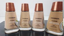 Covergirl Clean Liquid Foundation 1 fl oz Retired - Buy 2 Ships for 3