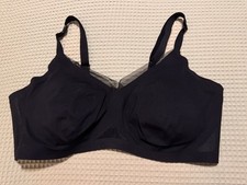 HoneyLove Crossover Bra Women's 2X Wireless Removable Pads Full Coverage