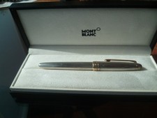 MONTBLANC "144 Solitaire" Argent 925. Bon état avec écrin