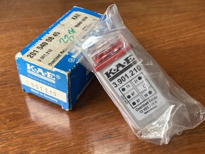 NOS Mercedes Overload Protection Relay W123 W126 R106 W201 K A E Germany