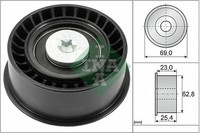 1X INA 532 0033 10 Umlenk-/FüHrungsrolle Zahnriemen FüR Opel Vauxhall Fiat Saab