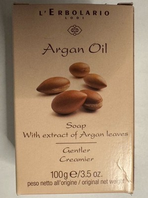 L'Erbolario Duftlinie Mit Arganöl Linie mit Arganöl Seife Geschenk Liebe Aufmerk