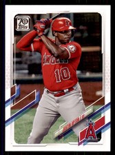 2021 Topps #527 Justin Upton Los Angeles Angels