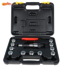 11 Pack ER32 Collet Set With R8 Shank ER32 Chuck & Spanner For Milling Machine