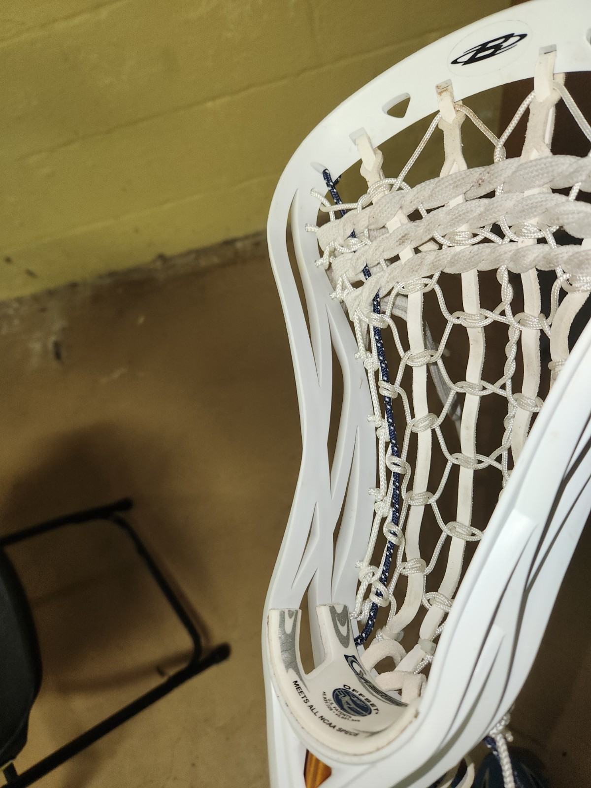 Rare Vintage Strung Brine CYBER LACROSSE HEAD SLIGHTLY USED