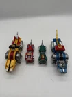 VINTAGE TRANSFORMERS 1981 DIECAST VOLTRON FOR PARTS YELLOW GREEN RED BLUE LION