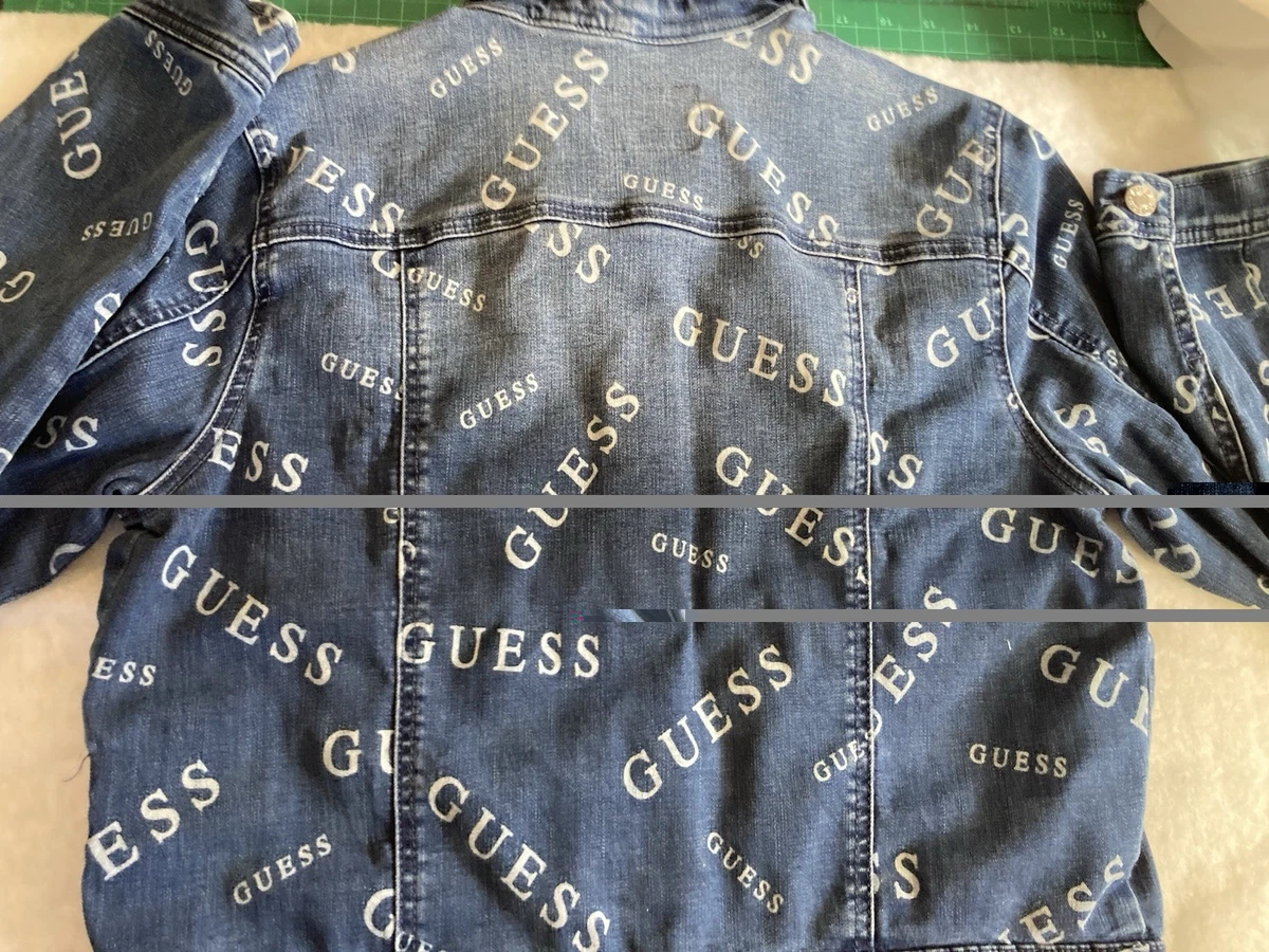 GUESS Girls Denim Jacket. Size Medium. M