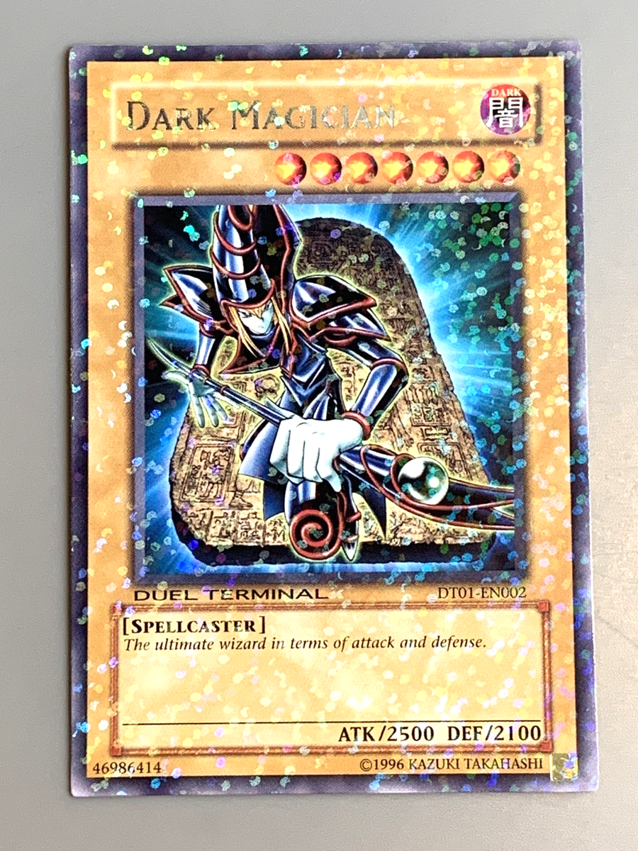 yugioh 5D's Duel Terminal 1 Parallel Rare Dark Magician DT01-EN002