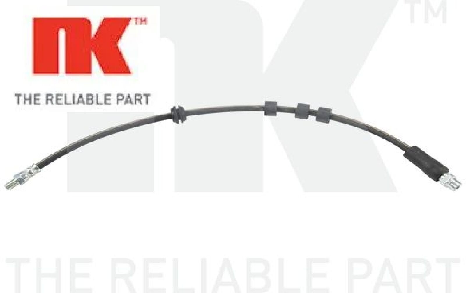 2x Bremsschlauch NK 851520 2 Bremsschläuche rechts links Vorderachse für BMW - Bild 2