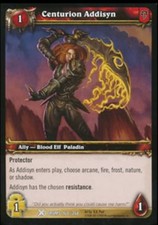 Heavy Play WoW TCG Centurion Addisyn Drums of War World of Warcraft