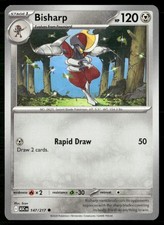 Bisharp 147/217 Common Ascended Heroes Pokemon Near Mint