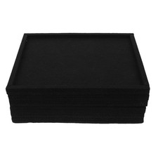6Pcs Durable Felt Puzzle Sorting Trays with Multi-Section Organizer for Storage