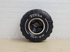 Tonka MR-970 1970's Removeable Plastic Tire Wheel Original Replacement 3.5" Vtg
