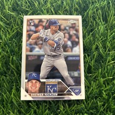 2023 Topps Chrome Update Brewer Hicklen #USC89 Rookie RC Kansas City Royals C6