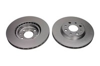 2X Quaro QD9833 Bremsscheibe Fiat P. Bravo/A/Marea/Doblo -05/PUNTO 99- 257MM Z P