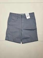 NWT J.Crew Crewcuts Toddler Boys  Chino Short Blue Gray Size 4