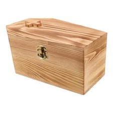 Halloween Coffin Shaped Wood Keepsake Box For Jewelry Ashes Storage