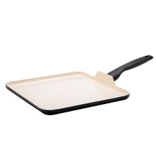 GreenPan 11" Square Griddle Pan Ceramic Nonstick for Stovetops and Oven Safe