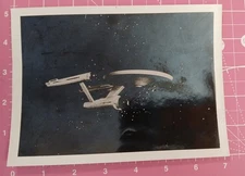 USS Enterprise Starship, Star Trek, Vintage Photo
