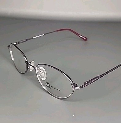 Modern Optical DIANA Lilac Full Rim Metal Eyeglass Frame 52/18/135