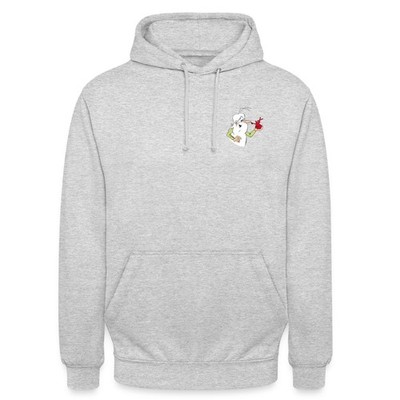 Hello Maestro Mit Blutkörperchen Globus Unisex Hoodie