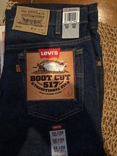Levi's 517 Boot cut 80's orange tab 32x32 New