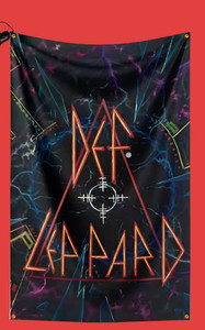 Def Leppard Flag | eBay