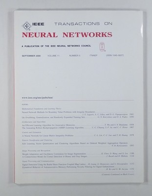 2000 NEURAL NETWORKS machine learning BIG DATA clustering IMAGE ANALYSIS more