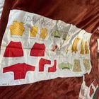 1960’s Vintage Barbie Clothing Fabric Panel - Daywear  Uncut