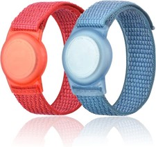 Kids Wristband Compatible with Apple AirTag, Protective Case for Air Tag GPS Tra