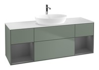 Villeroy & Boch Finion Waschbeckenunterschrank FüR Becken Mittig Regal Links...