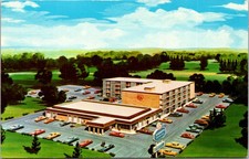 Postal AL Montogomery Sheraton Motor Inn artista render