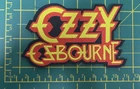 Ozzy Osbourne  Classic Logo Woven Sew On Patch Officially  Licensed  Item