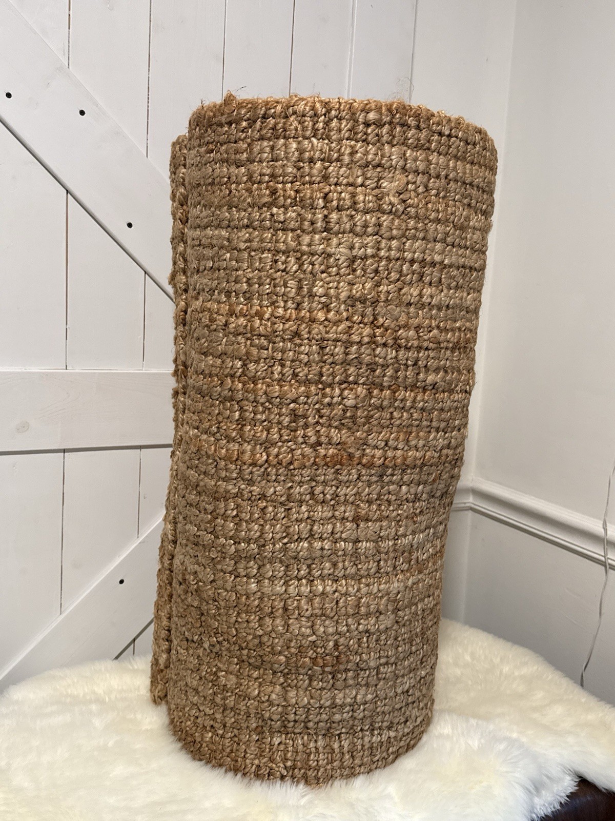 ✿  Jute Runner Handmade in India Natural Fiber Rug